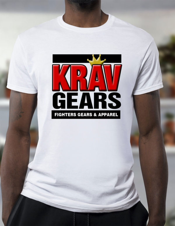 krav gears crown tee shirt