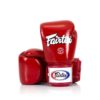 boxing gloves fairtex in red